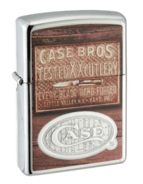 Case Zippo Lighter Double Lustre Knives 50160