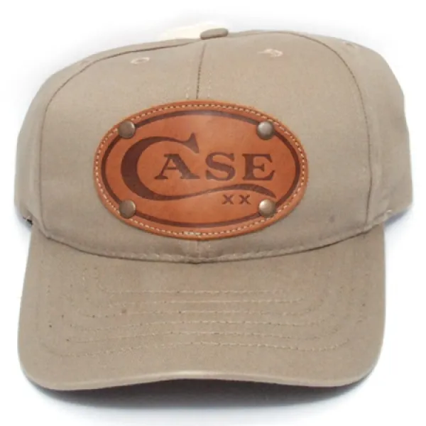 Case Case Canvas Tan Ball Cap Knives 50171