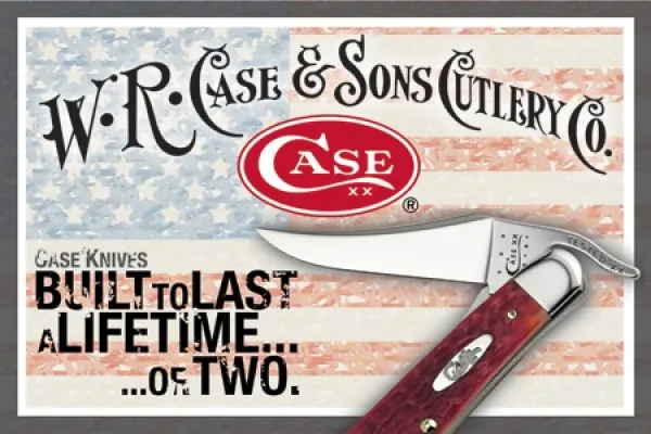 Case Case Russlock Vinyl Banner Knives 50191