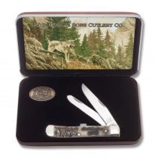 Case Na Wildlife Trapper Set-wolf Knives 50405
