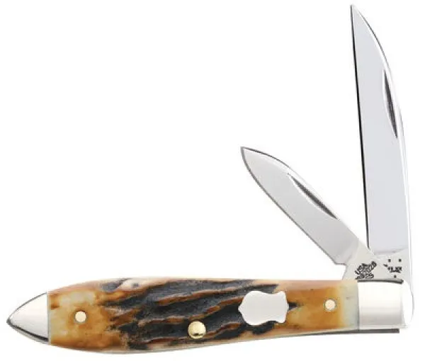 Case 6.5 BoneStag CV Case Bose Collection - Tear Drop (TB6.52028W CV) with Wharncliffe Blade Knives 50479