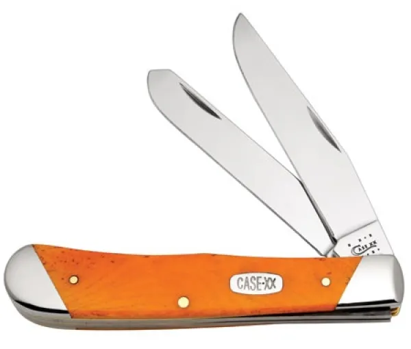 Case 51360 Smooth Orange Trapper Knife