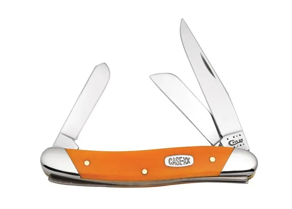 Case 51363 Sloped Bolster Orange Medium Stockman