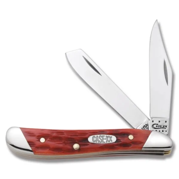 Case 51375 DK RED SL BOLSTER TRAPPERNUT