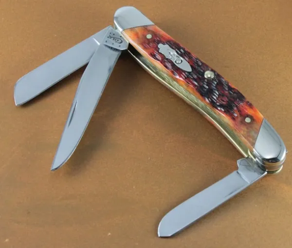 Case Autmn Bone Medium Stockman Knives 51379