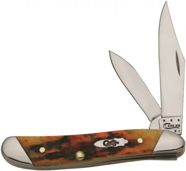 Case Autumn Bone Peanut Knives 51381