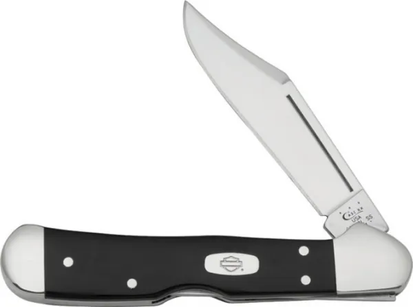 Case Hd Sm Blk Syn Mini Copperlock Knives 52079