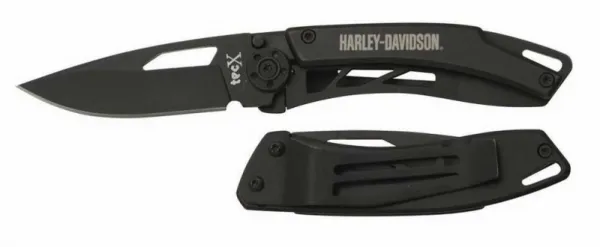 Case Harley-Davidson Tec X Dinero T0063025MC Stainless Black Hard Coat CA52080