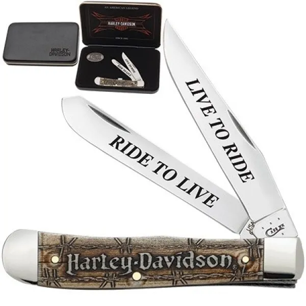 Case Trapper Gift Set Nat Bone Knives 52131