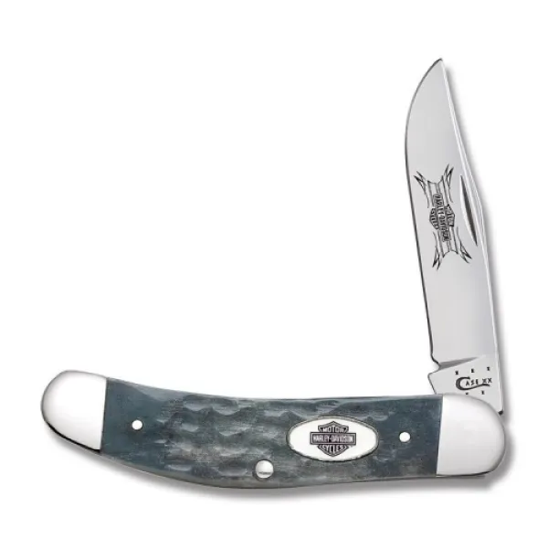 Case Hd Gray Single Blade Sowbelly Knives 52138