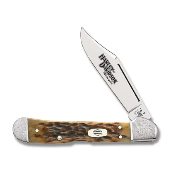 Case Hd Antique Bn Mini Copperlock Knives 52151