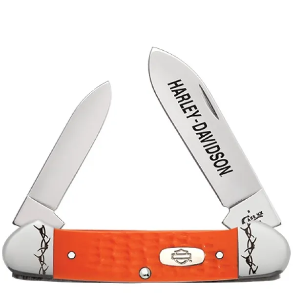 Case Hd Orange Synthetic Canoe Knives 52184