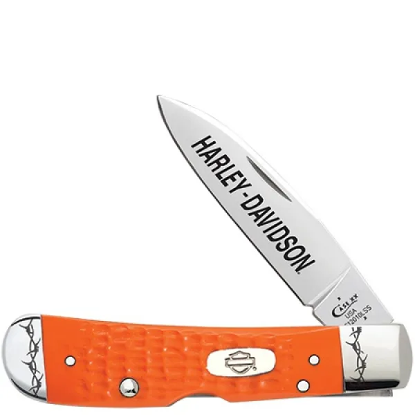 Case Hd Orange Syn Tribal Lock Knives 52186
