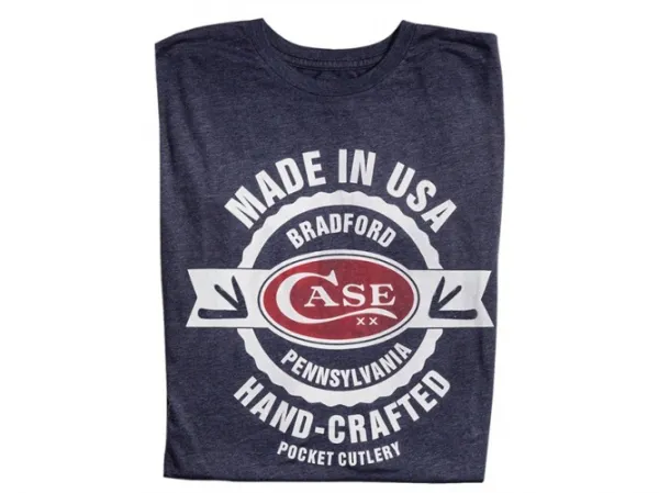 Case T-shirt Indigo Xlarge Knives 52463