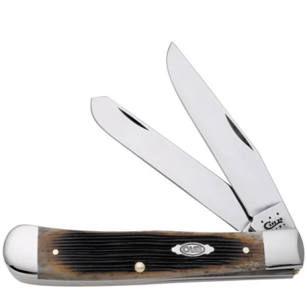 Case Trapper Dark Molasses Knives 52840
