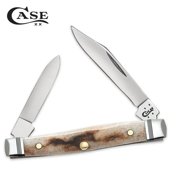 Case Prime Vintage Stag Pen Knives 52952