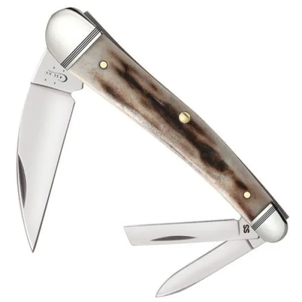 Case Pr Vintg Stg Seahorse Whittler Knives 52962