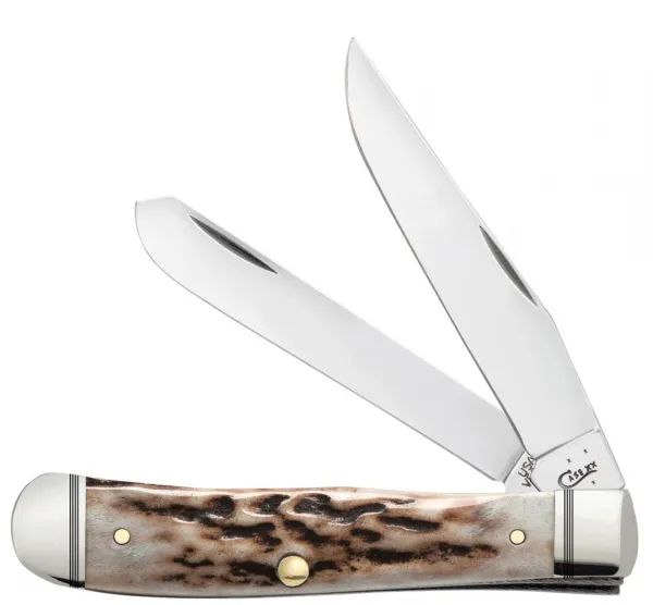 Case Prime Vintage Stag Trapper Knives 52963