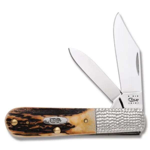 Case Worked Bolster Stag Barlow Knives 53077