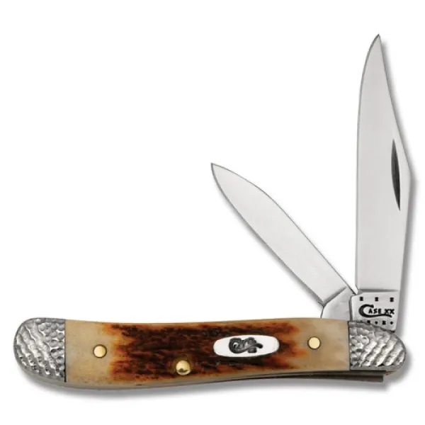Case Red Stag Worked Bol Peanut Knives 53081