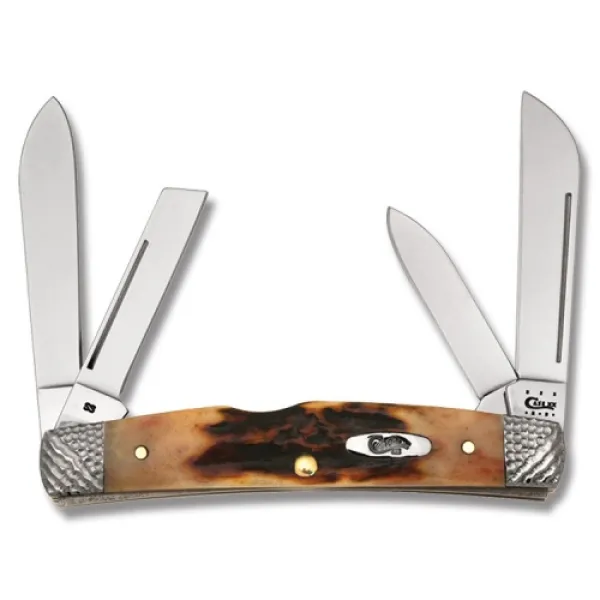 Case Rd Stag Work Bol Med Congress Knives 53085