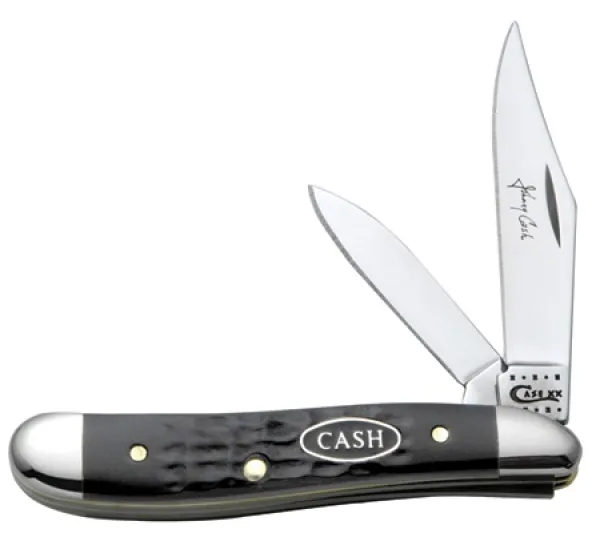 Case Jc Blk Jig Delrin Peanut Knives 53119