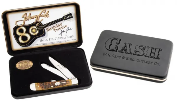 Case Jc 80th Birthday Bone Trapper Knives 53121