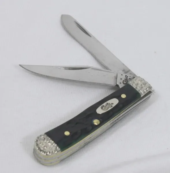 Case Wrk Bol Hnt Grn Tiny Trapper Knives 53211