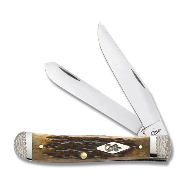 Case Dark Molasses Bn Trapper Knives 53230