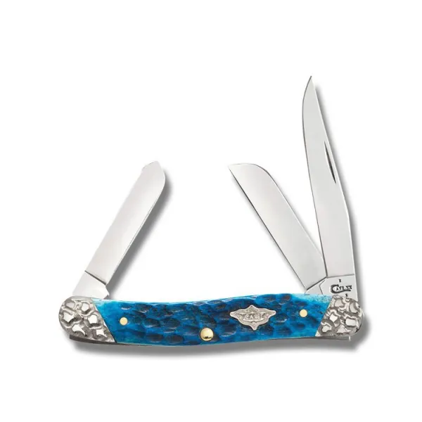 Case Caribbean Bl Bn Med Stockman Knives 53238