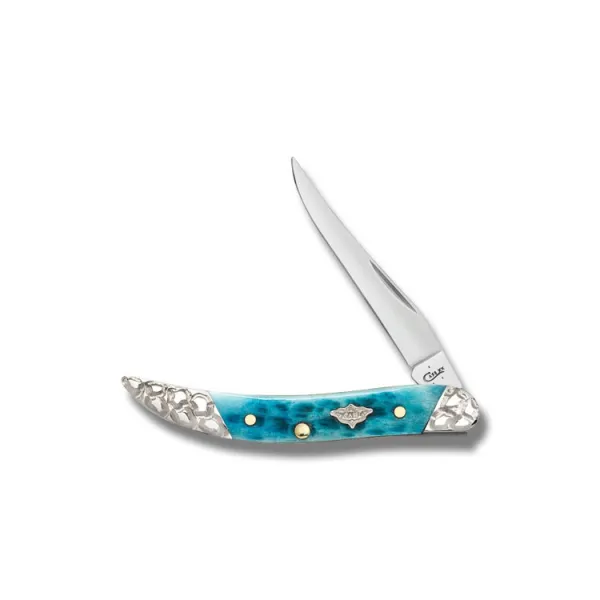 Case Caribbean Bl Bn Sm Tx Toothpic Knives 53241