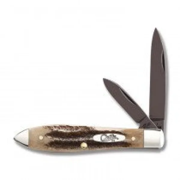 Case Vintage Bone Tear Drop Knives 55203
