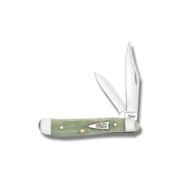 Case Jig Mint Green Bone Peanut Knives 55404