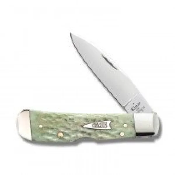 Case Mint Green Tribal Lock Knives 55405
