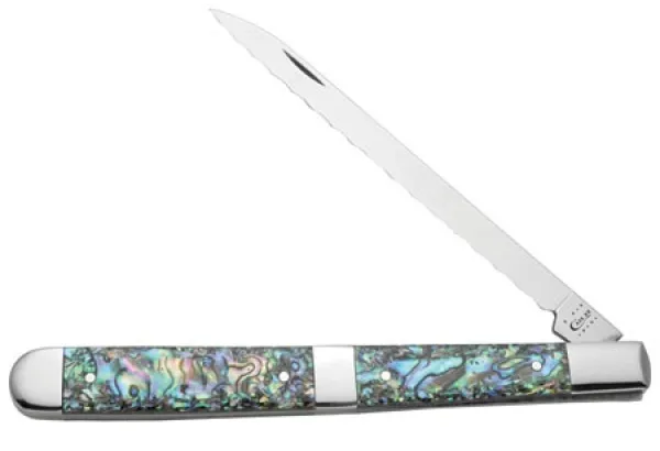 Case Melon Tester Smooth Abalone Knives 56140