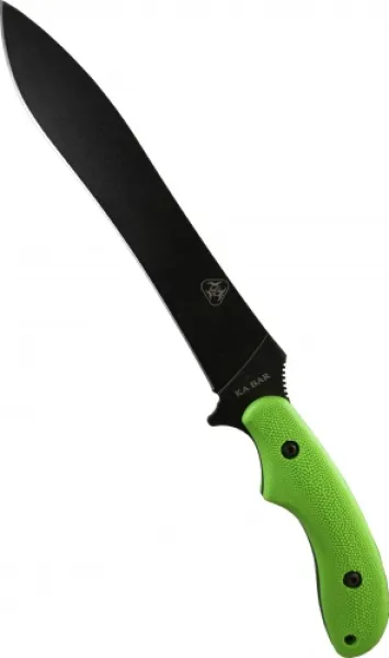 Ka-Bar Zombie Killer War Sword Green & Black Handles 5701