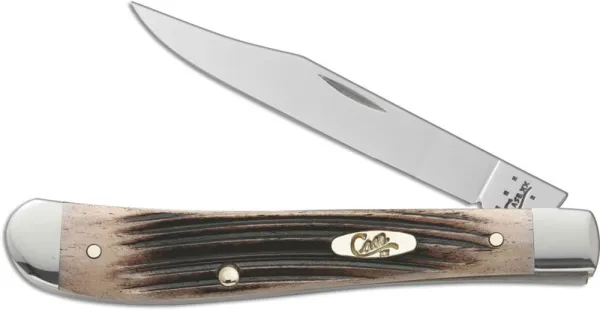 Case Blk Cherry Slimline Trapper Knives 57614