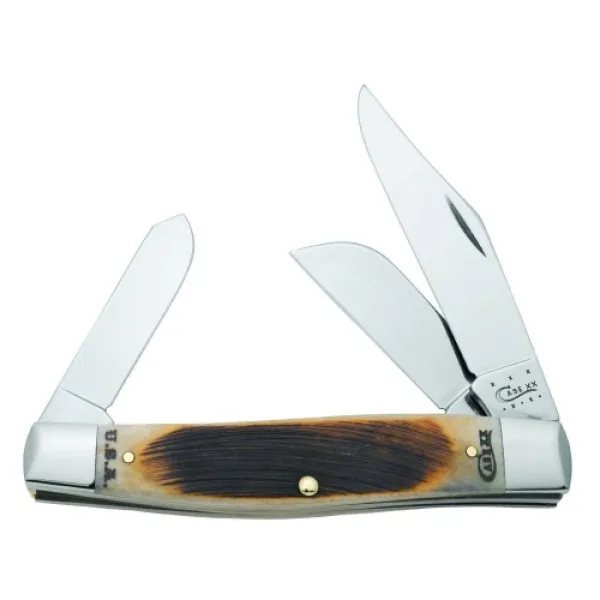 Case Rancher Amber Bone Stockman Knife 58172