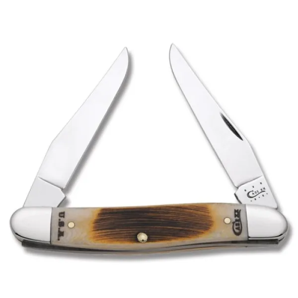 Case Muskrat Amber Cv Rancher 56t Knives 58177