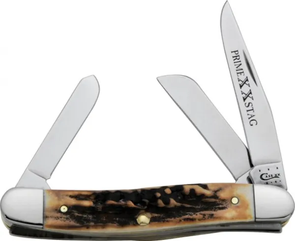 Case Xx Prime Stag Med Stockman Knives 58400