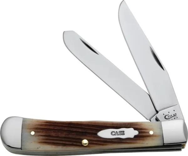 Case Winter Bot Ginger Ale Trapper Knives 58591