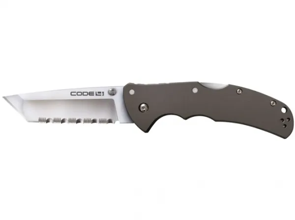 Cold Steel Code 4 Tanto Point Serrated knives 58TPCTS