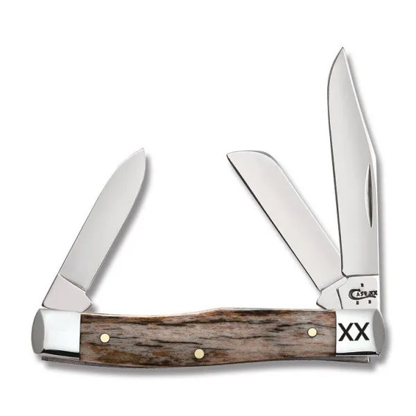 Case Sm Org Giraffe Bn Med Stockman Knives 59603