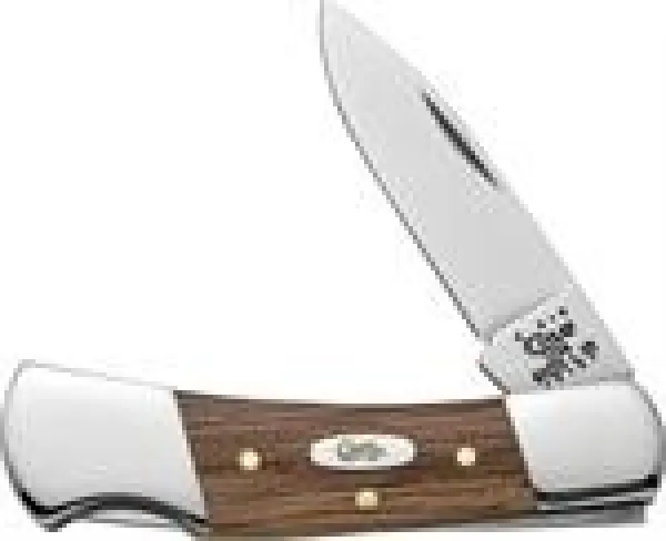 Case Smooth Oak Wood Lockback Knives 59722