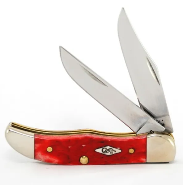 Case Th62165ss Dk Red Pocket Hunter Knives 59896