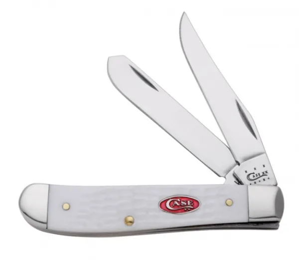 Case Sparxx White Syn Mini Trapper Knives 60186