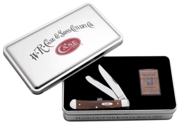 Case Chest Trapper- Zippo Gift Set Knives 6037