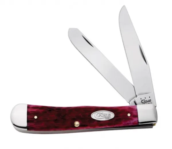 Case Trapper Magenta Bone Knives 60430