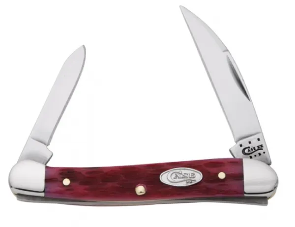Case Mini Copperhead Magenta Bone Knives 60433