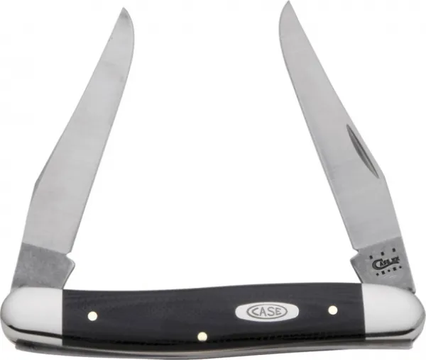 Case Muskrat CA6244 SS Smooth Black G-10